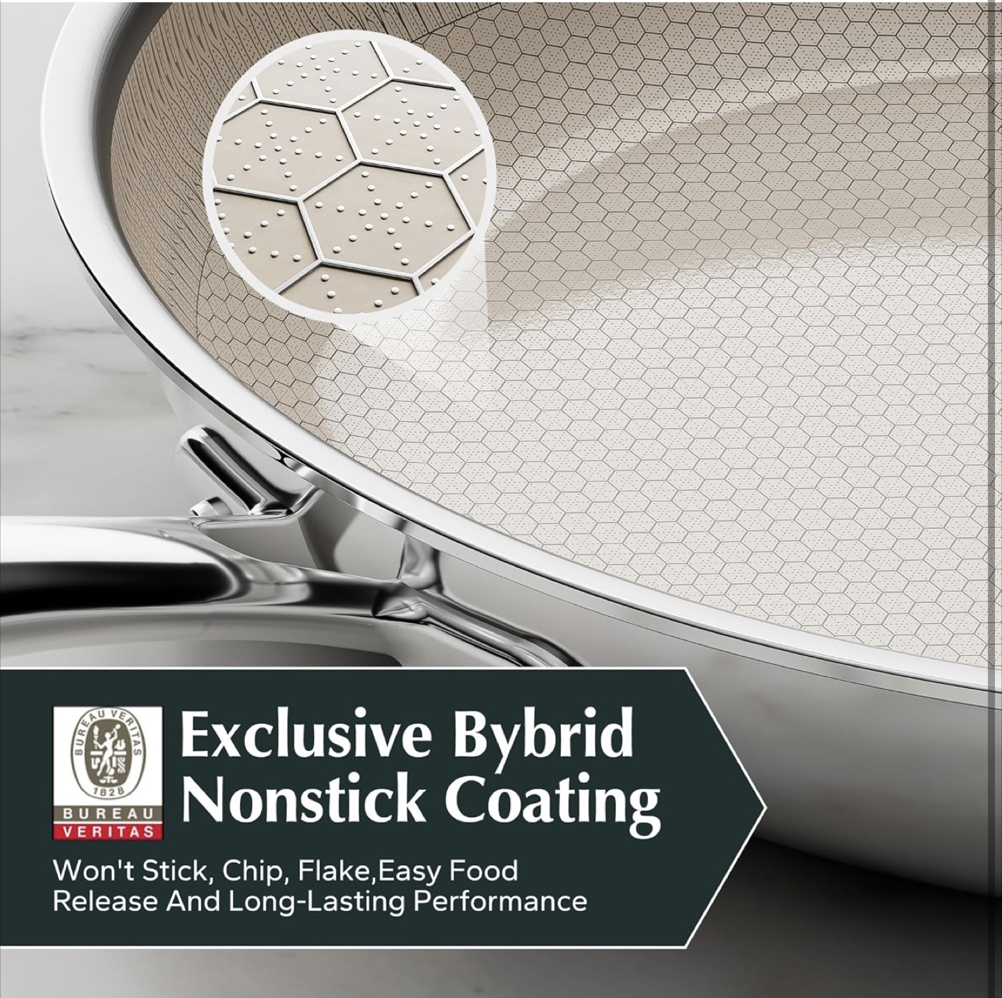 RedChef Hybrid Nonstick Frying Pan - New! - photo 3