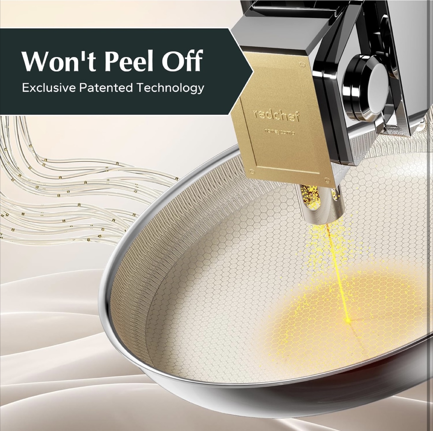 RedChef Hybrid Nonstick Frying Pan - New! - photo 2
