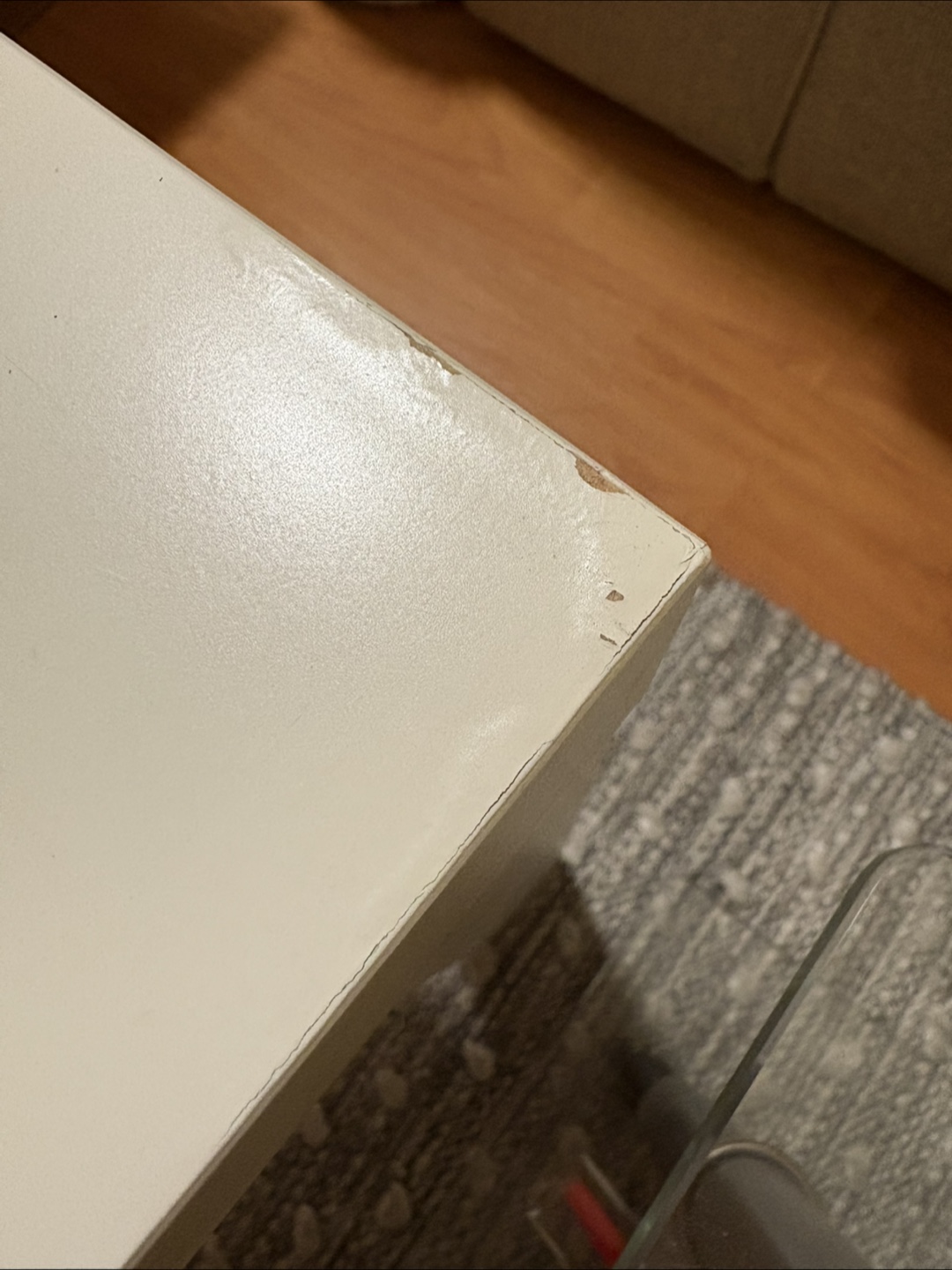 IKEA White Side Table - photo 2