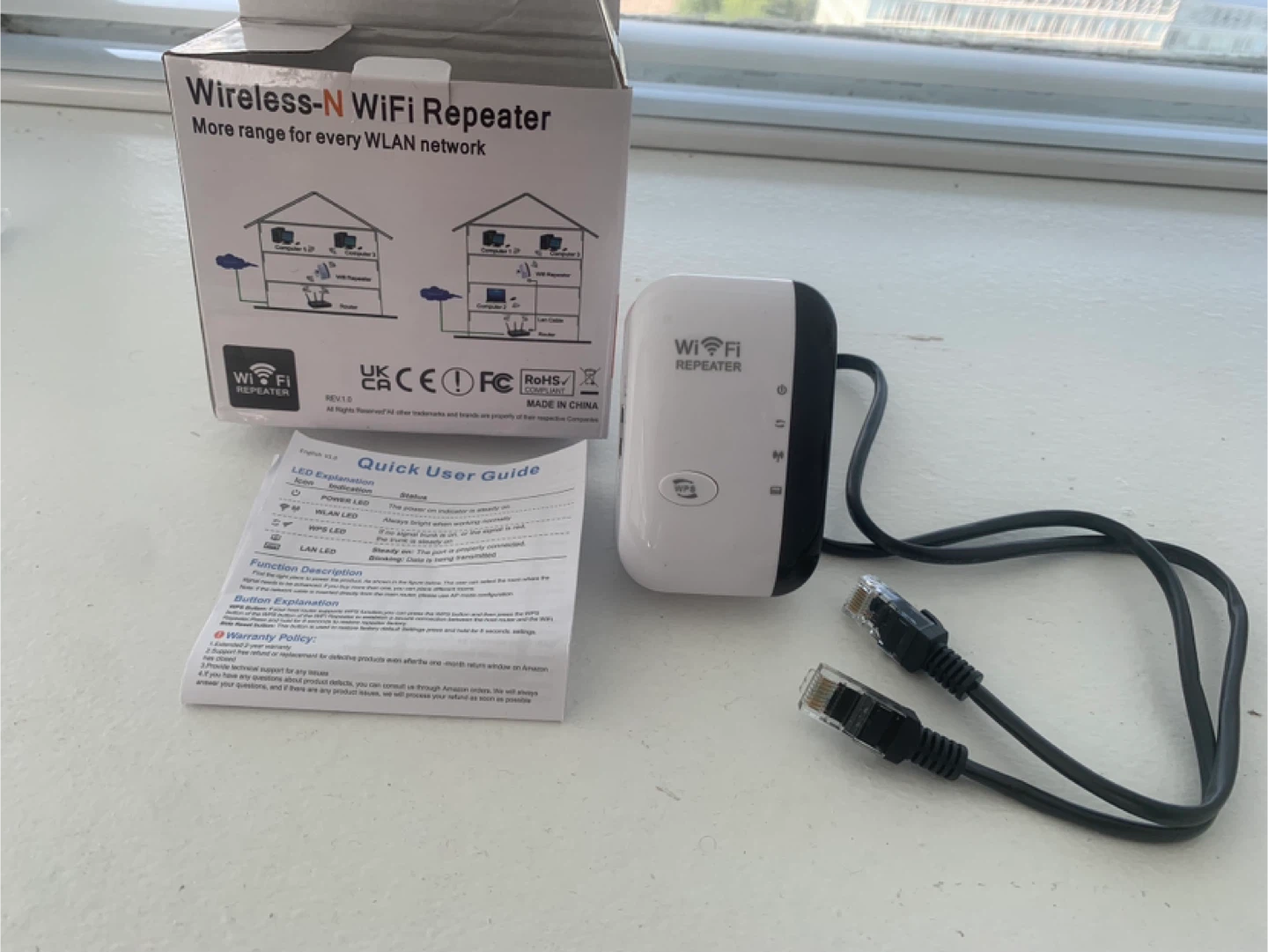 Wireless-N WiFi Repeater - Like New!