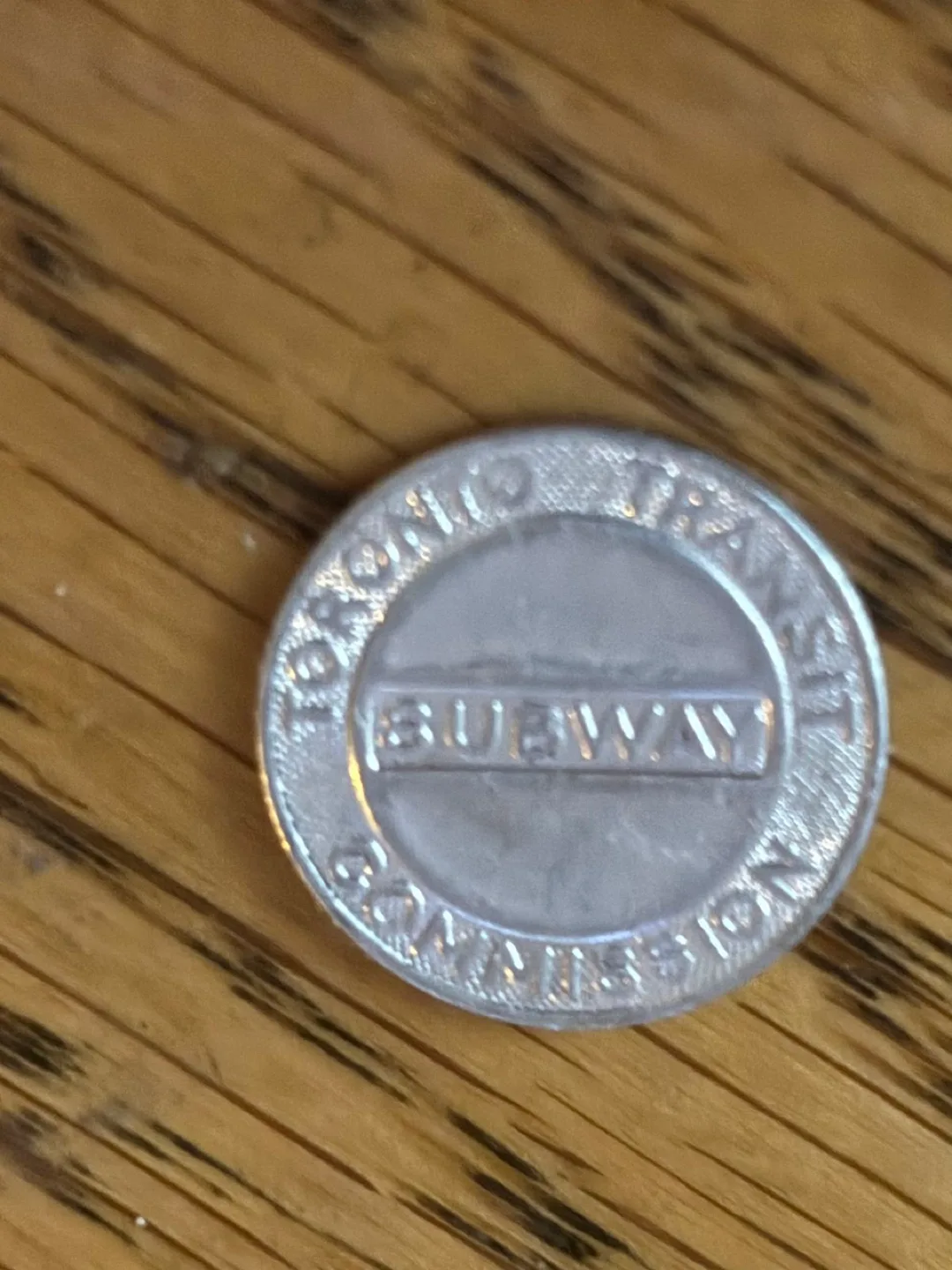 Toronto Transit Subway Token image indicator(2)