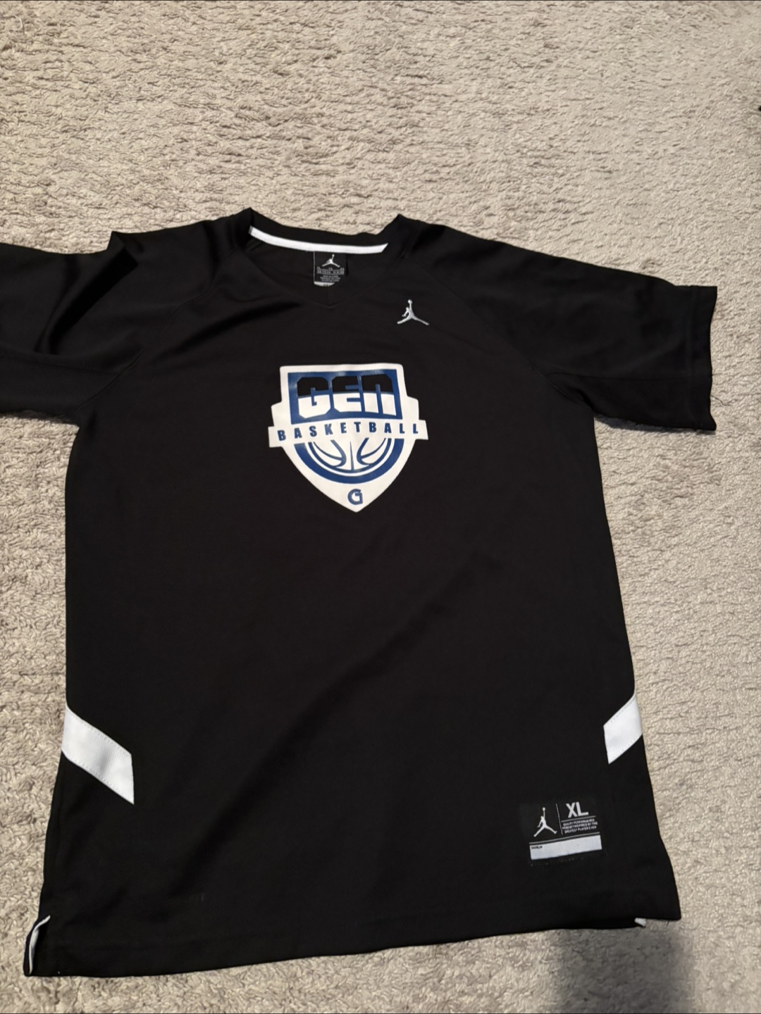 Jordan GEN Basketball Black shirt