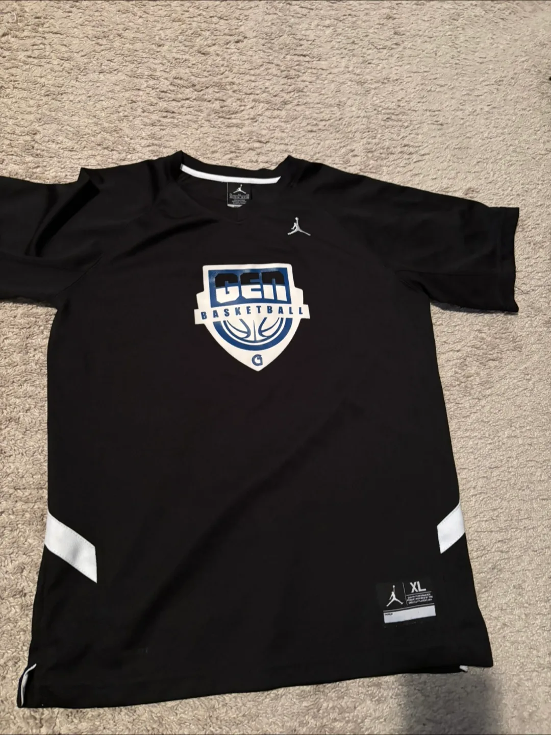 Jordan GEN Basketball Black shirt thumbnail