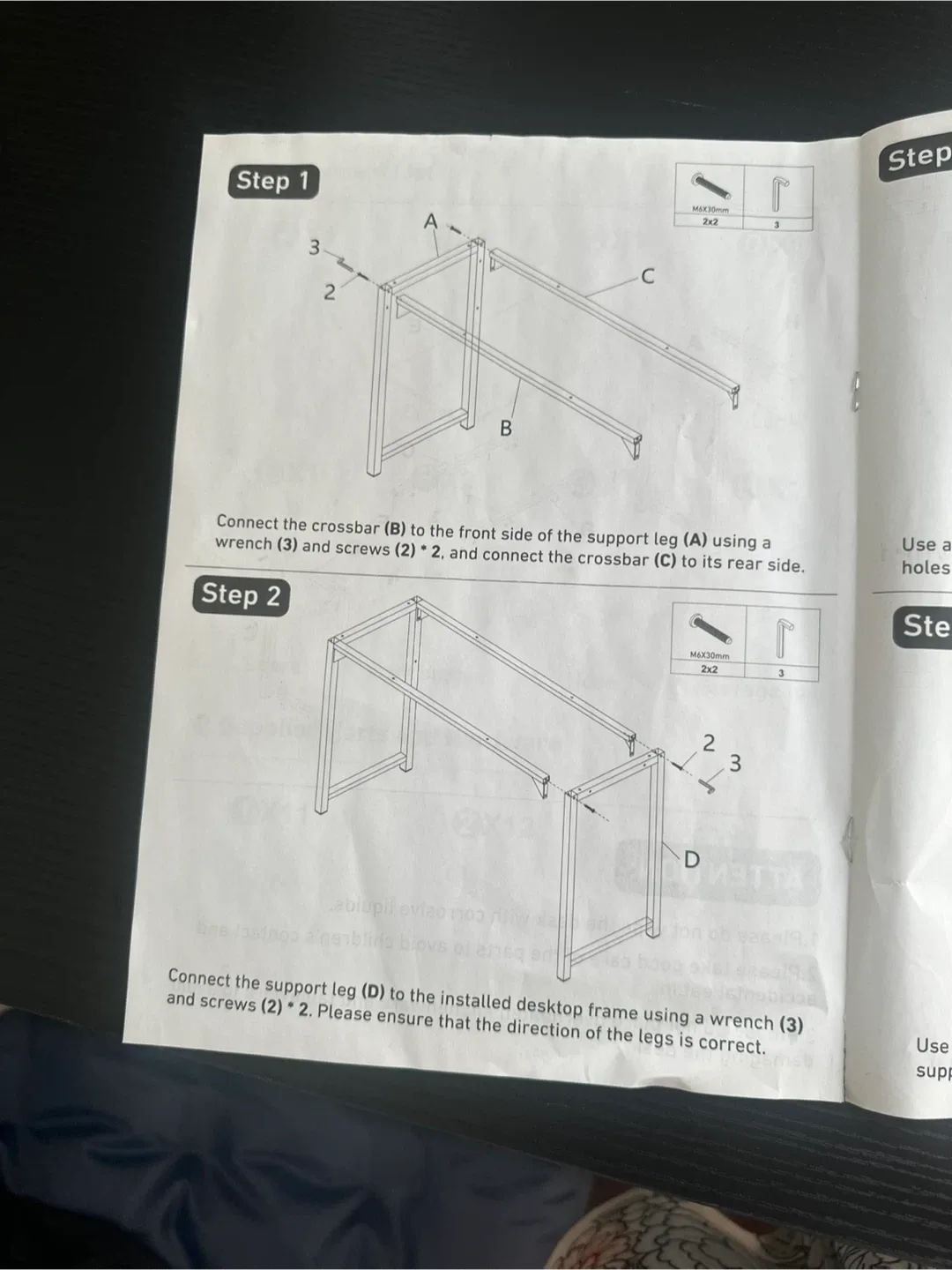 Computer Desk - Black image indicator(5)