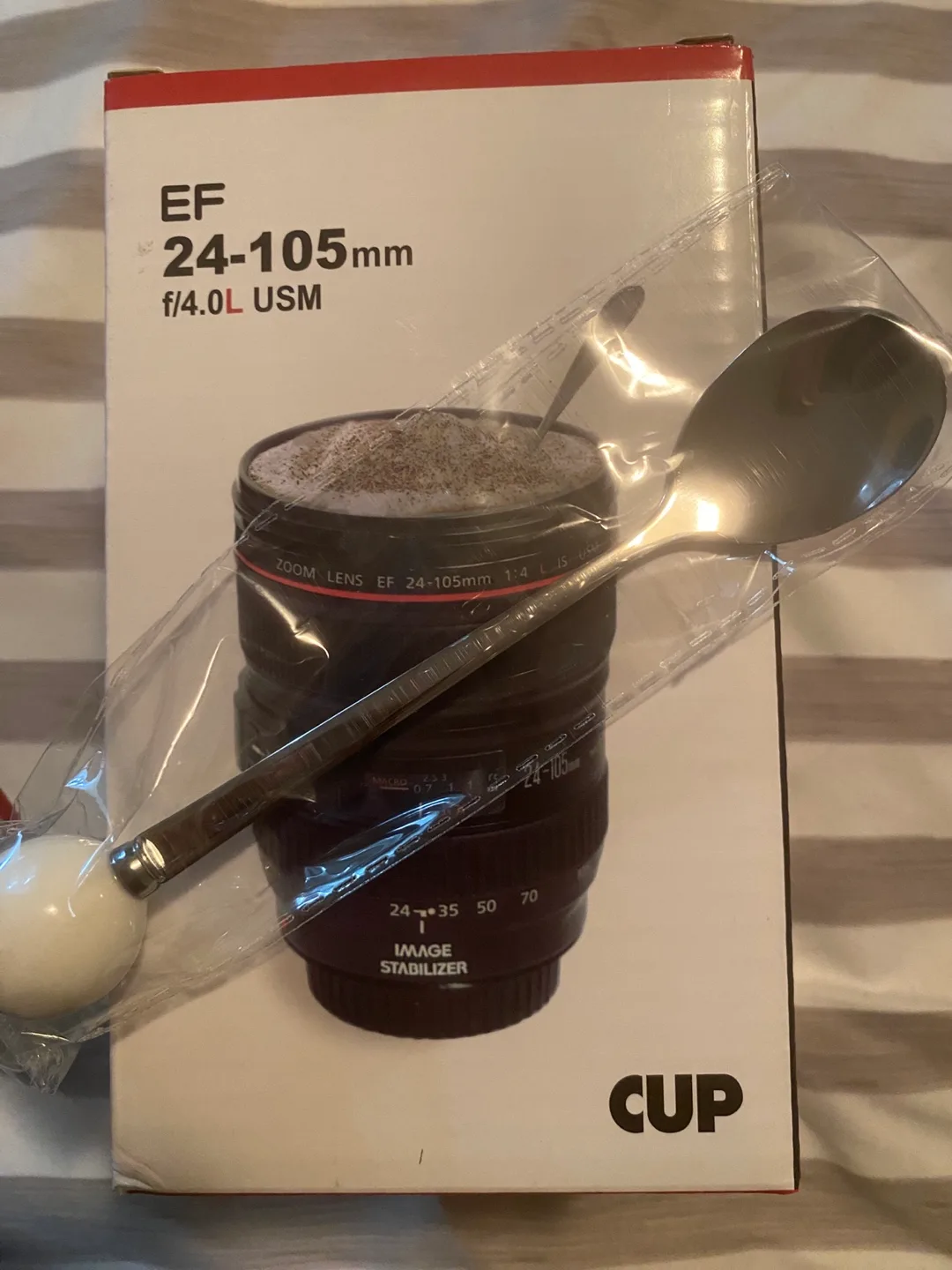 MUG! Canon EF 24-105mm f/4.0L USM Lens Cup - New image indicator(4)
