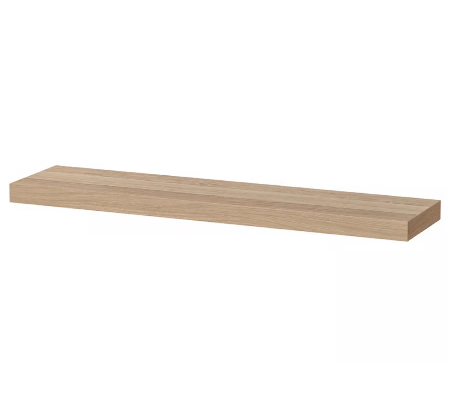 New IKEA Lack Wall Shelf - White Stained Oak Effect thumbnail