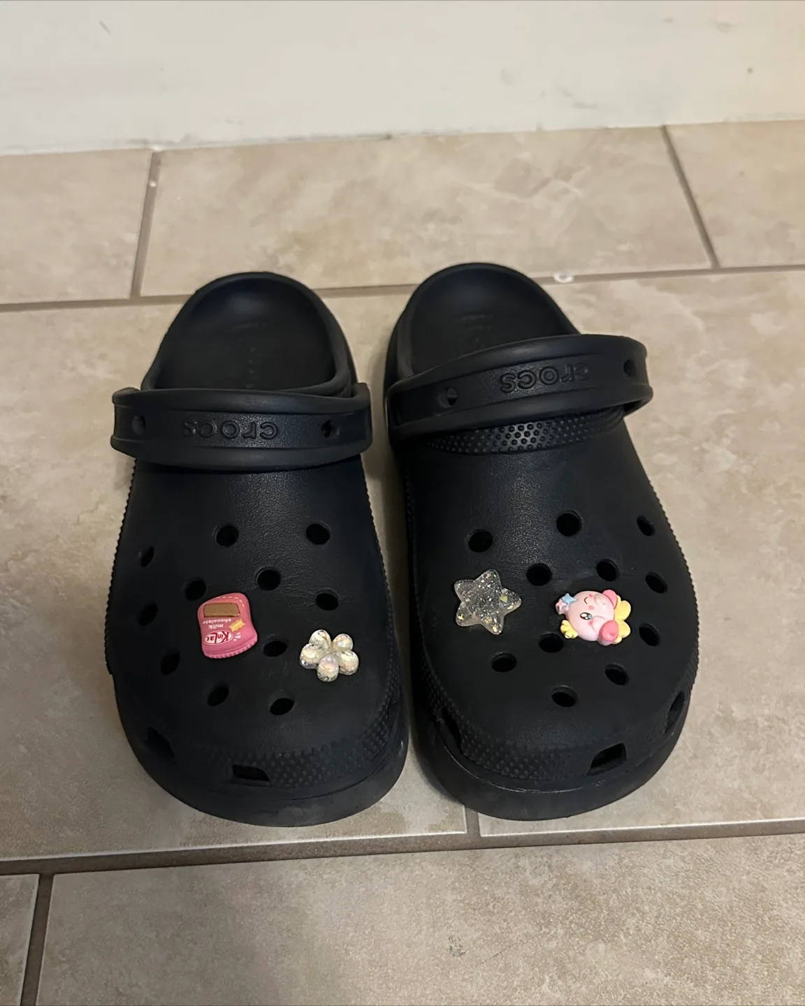 Crocs Black Platform Clogs image indicator(2)
