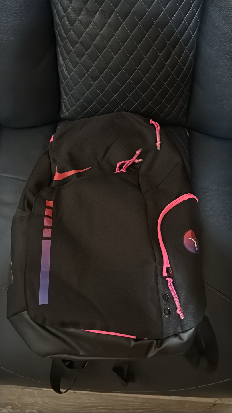 Nike Backpack - Black with Pink Accents