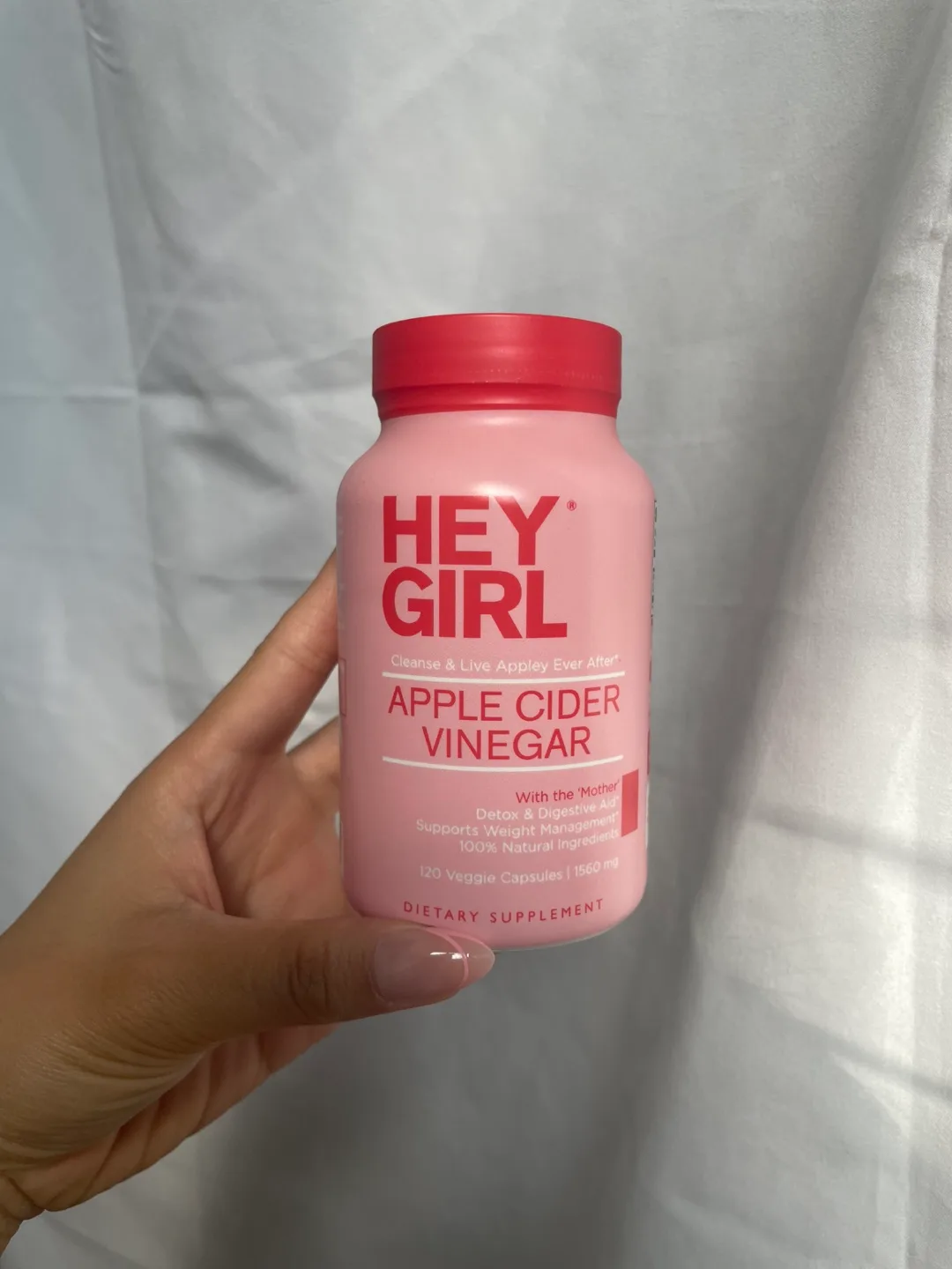 Hey Girl Apple Cider Vinegar Capsules thumbnail