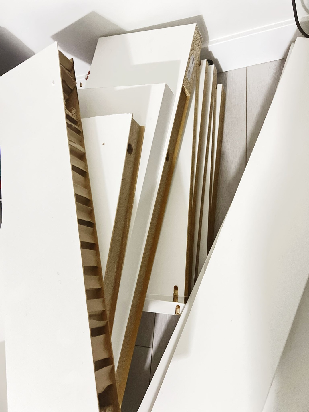 Closet shelving wood - photo 3