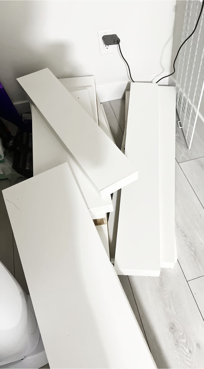 Closet shelving wood - photo 2