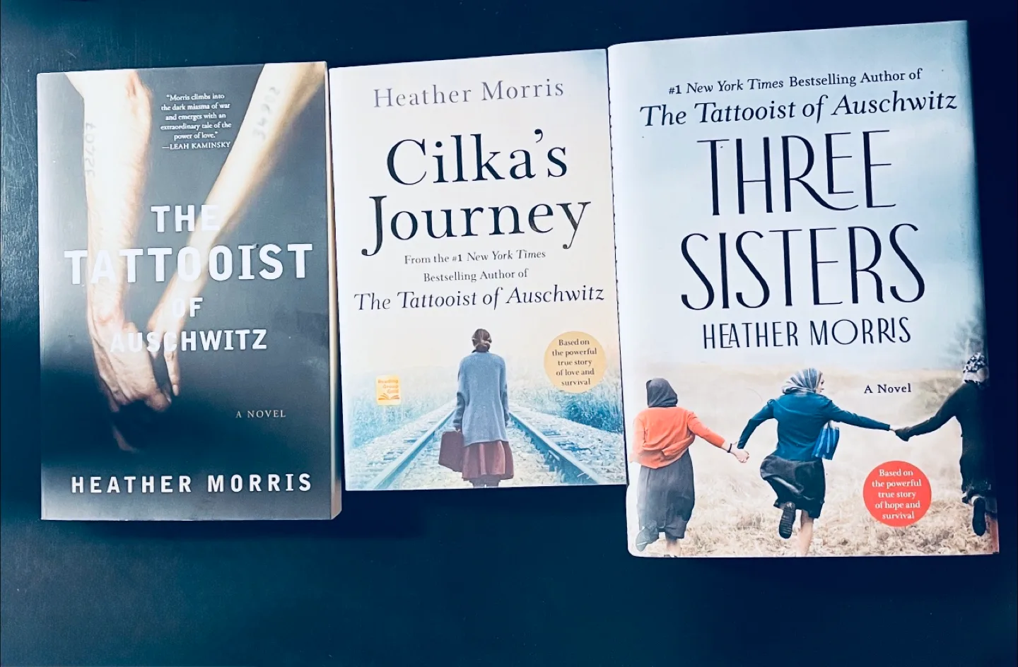 Heather Morris Book Bundle: Tattooist of Auschwitz Trilogy thumbnail