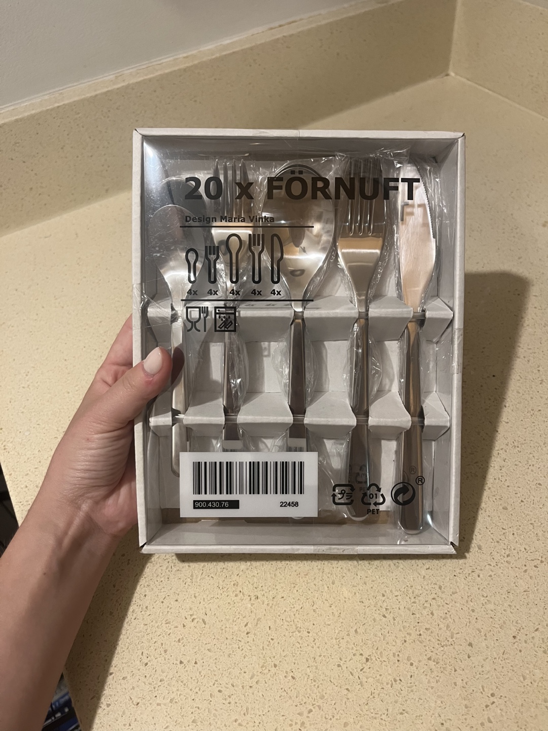 IKEA Förnuft 20-Piece Cutlery Set - New in Box!