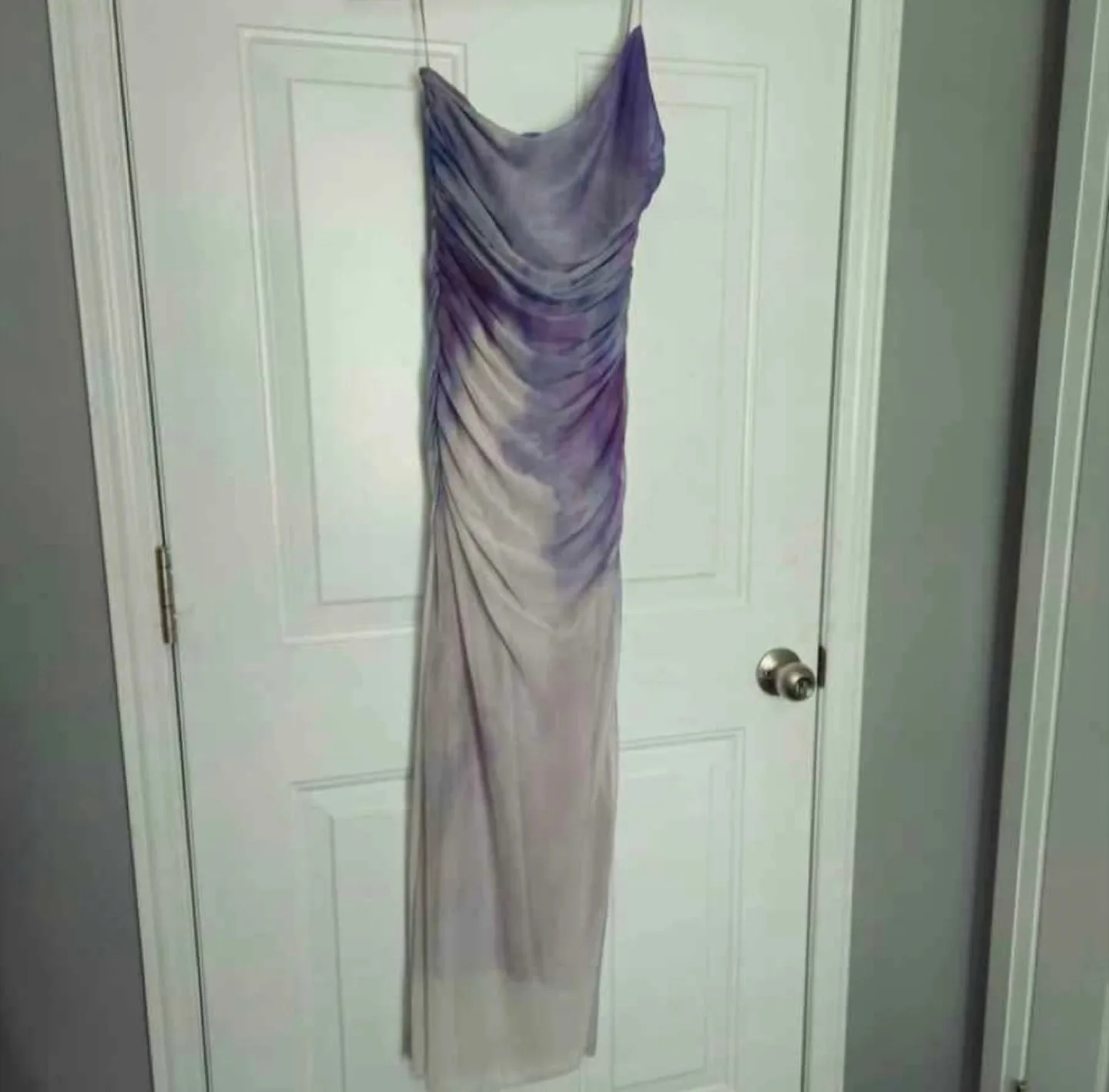 Zara One Shoulder Strap Dress thumbnail