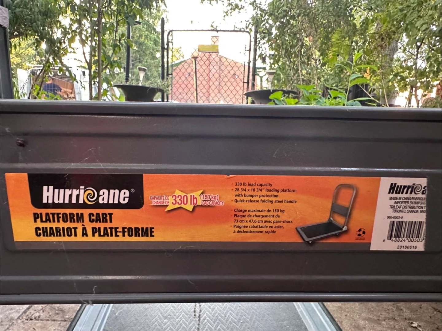 Hurricane Platform Cart - 330 lb Load Capacity image indicator(3)