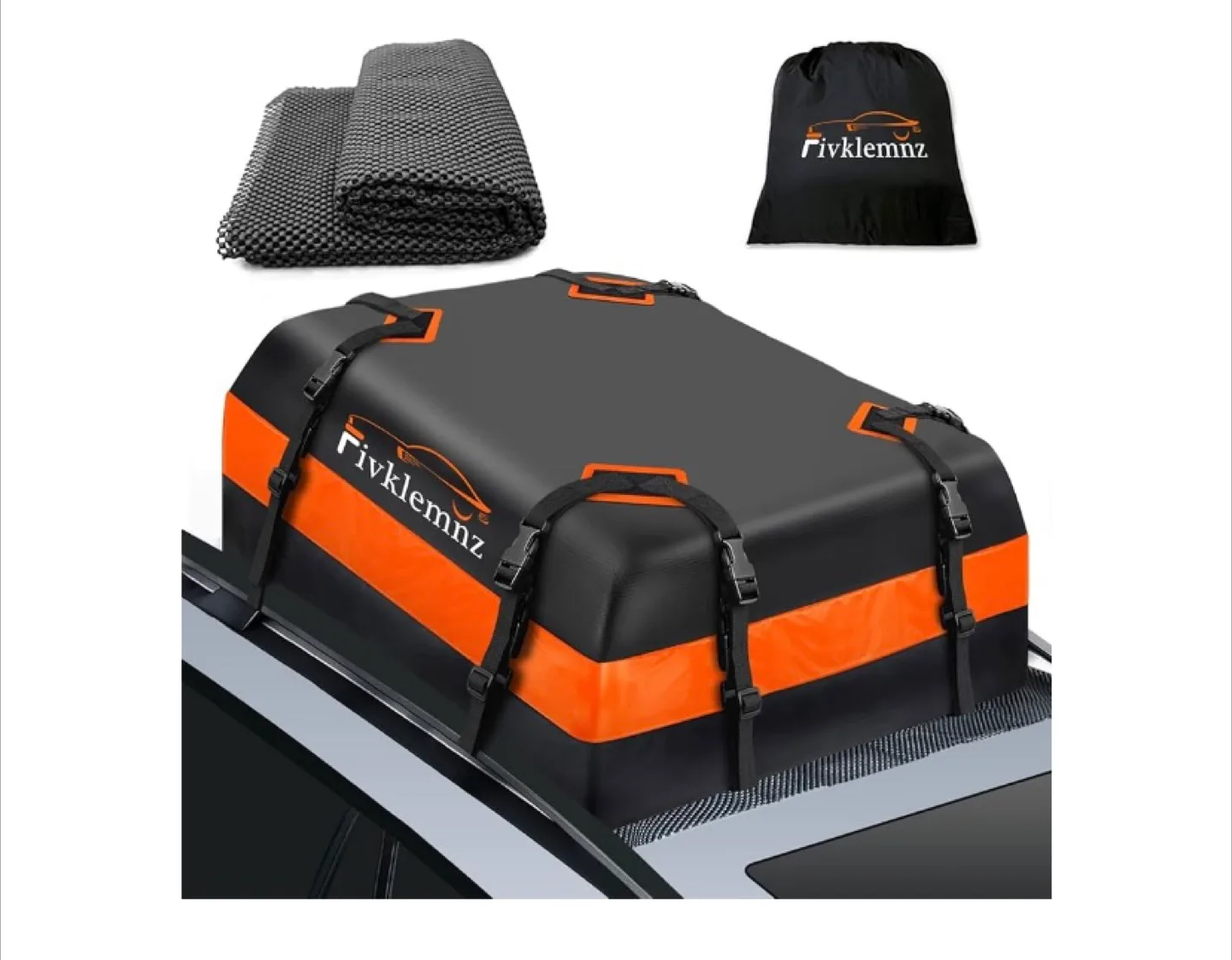Fivklemnz Car Roof Bag