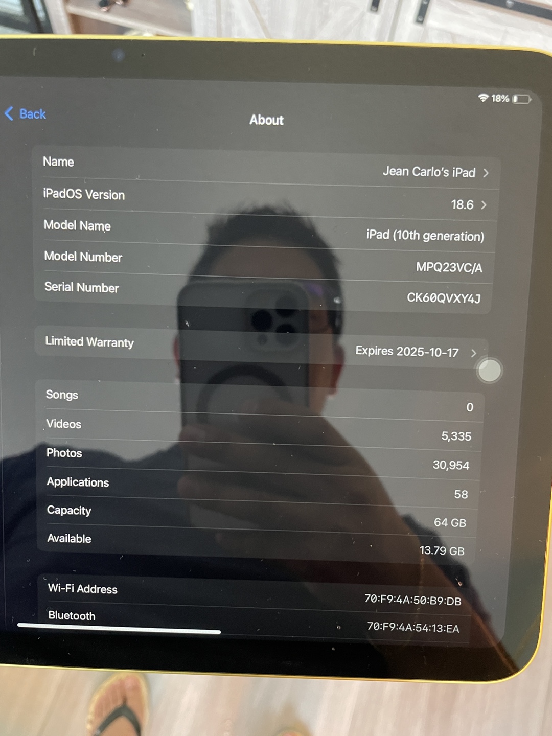 Apple iPad (10th Gen) 64GB Yellow - photo 3