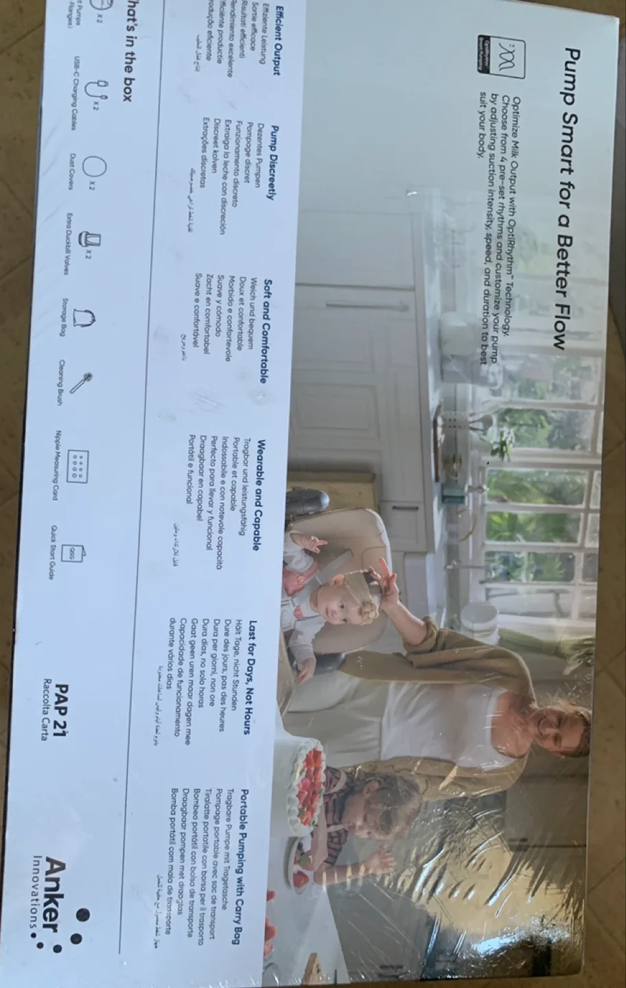 Eufy Wearable Breast Pump E10 - New in Box! image indicator(3)