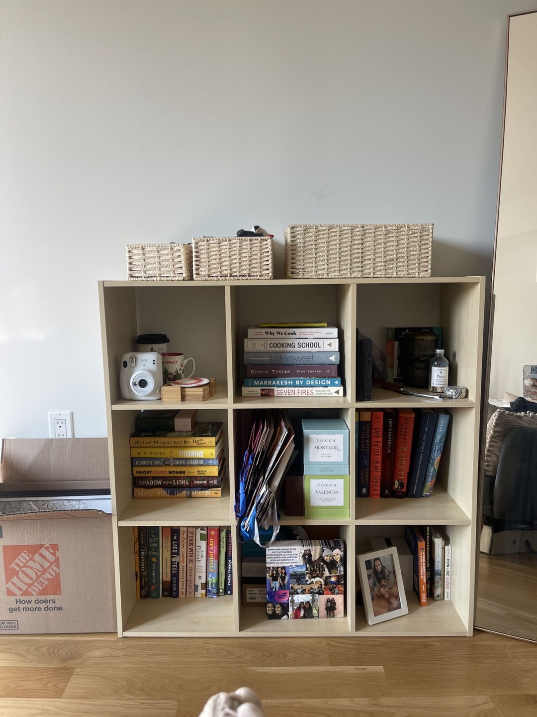 9-Cube Organizer Shelf Unit