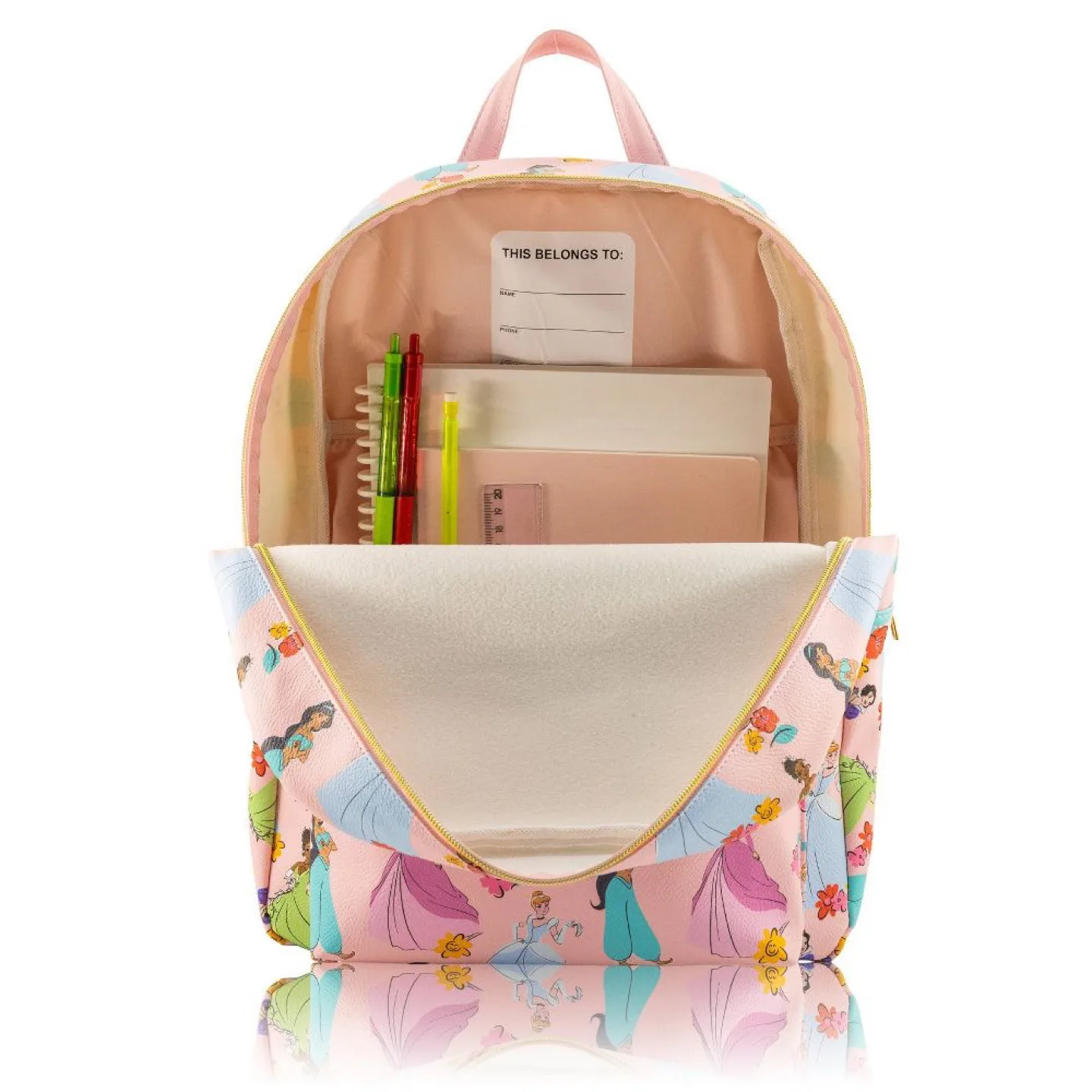 Disney Kids 2L Princess Backpack Pink NEW image indicator(5)