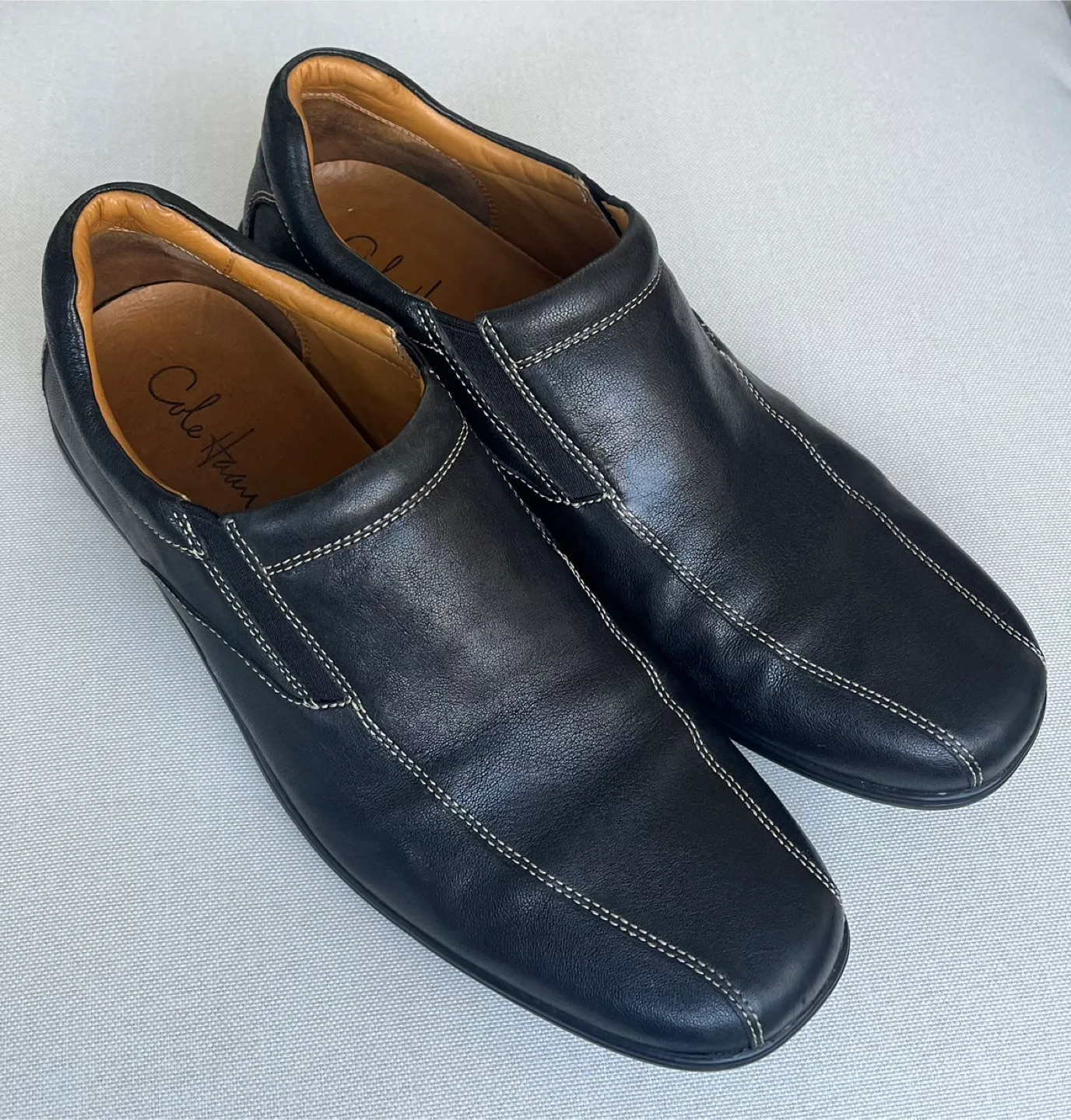 Cole Haan Leather Loafers Shoes Men Size 11 image indicator(4)