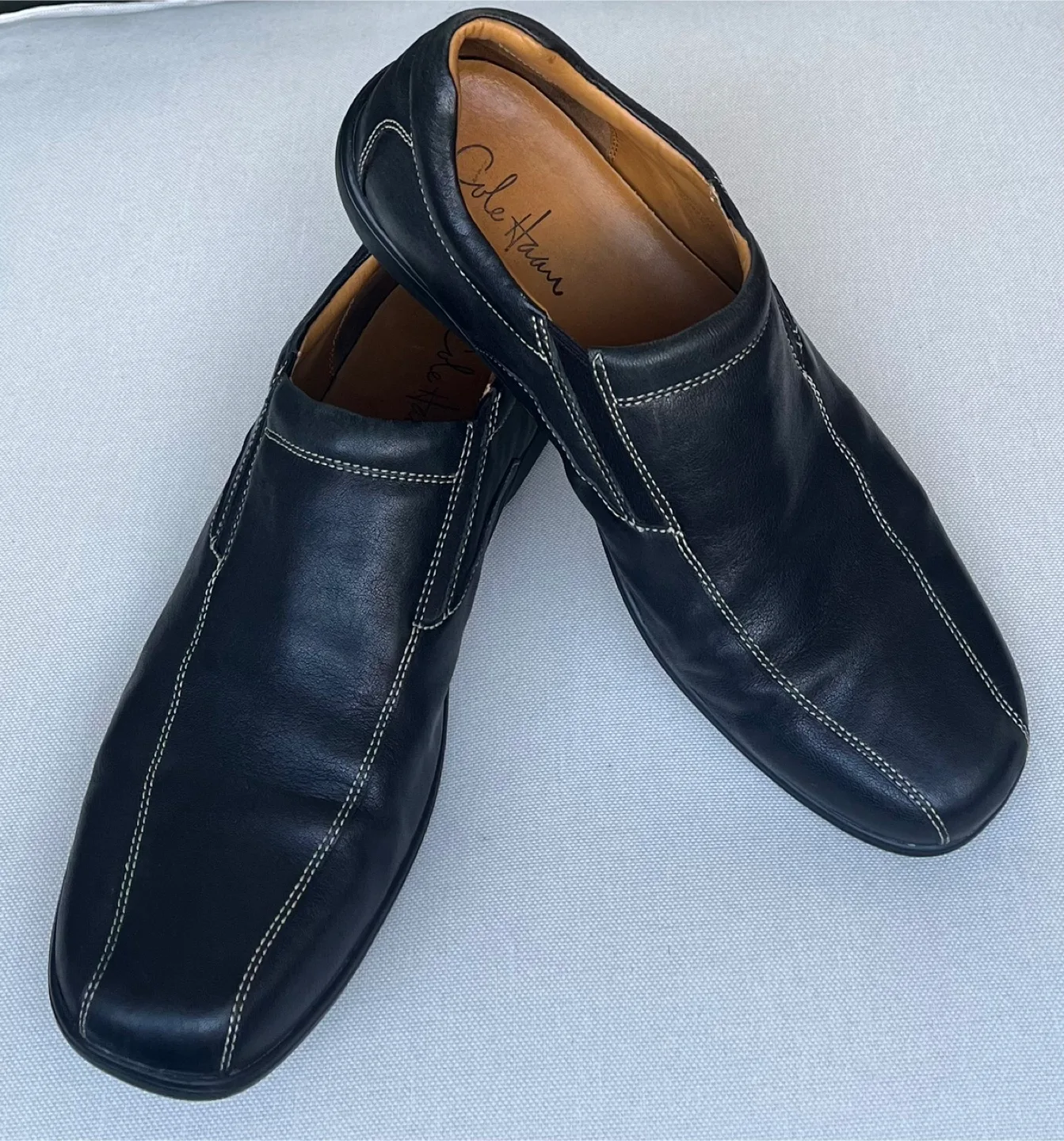 Cole Haan Leather Loafers Shoes Men Size 11 image indicator(7)