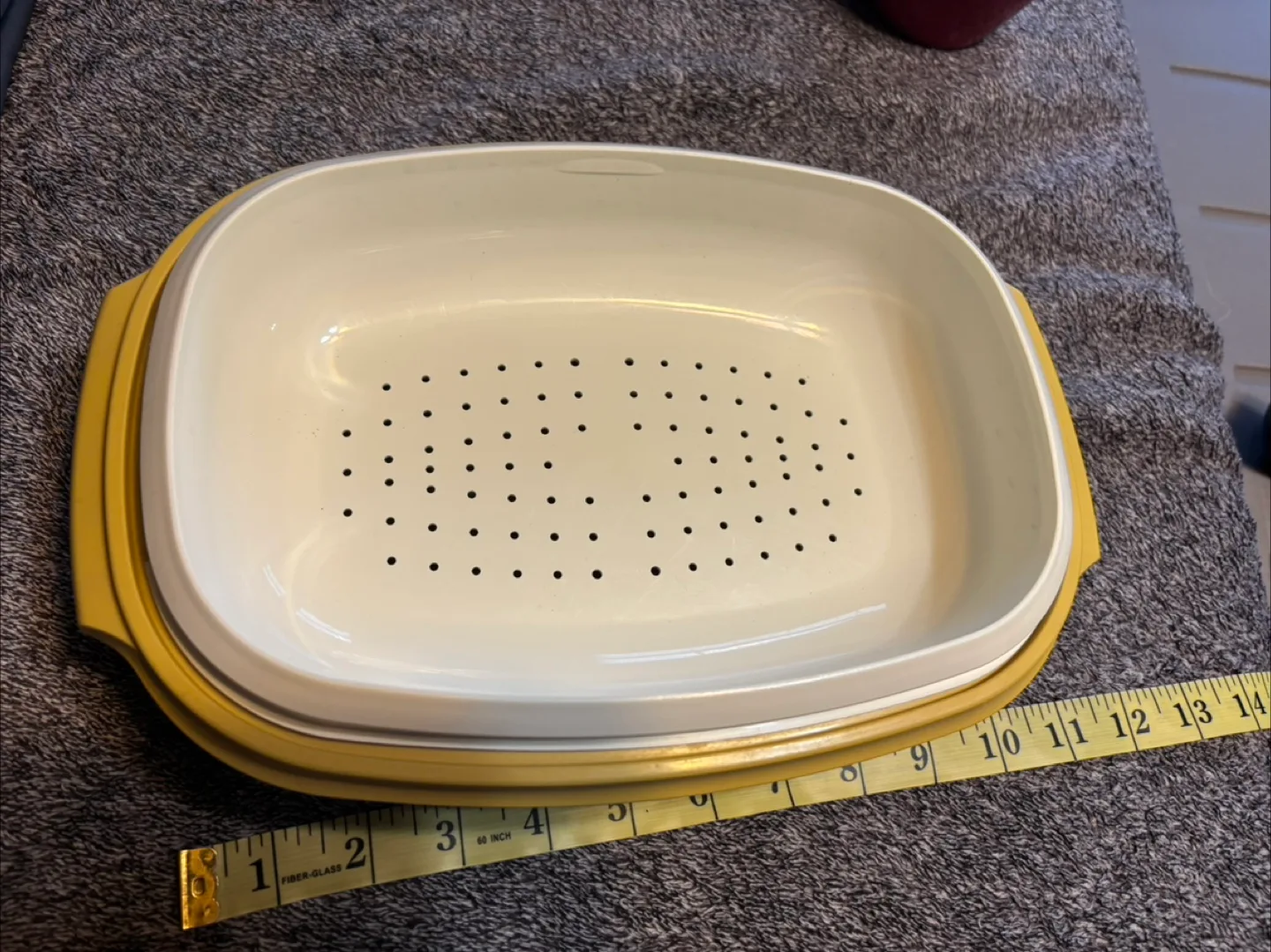 Vintage Tupperware Deviled Egg Tray Carrier and steamer image indicator(4)
