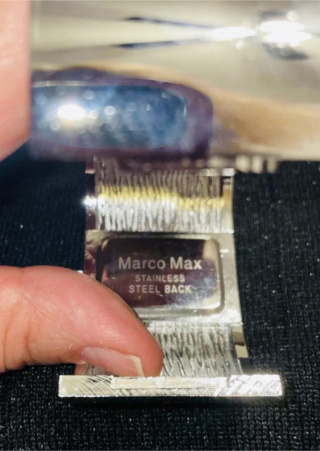 Mother of Pearl in Stainless Steel Back bracelet /Watch image indicator(3)