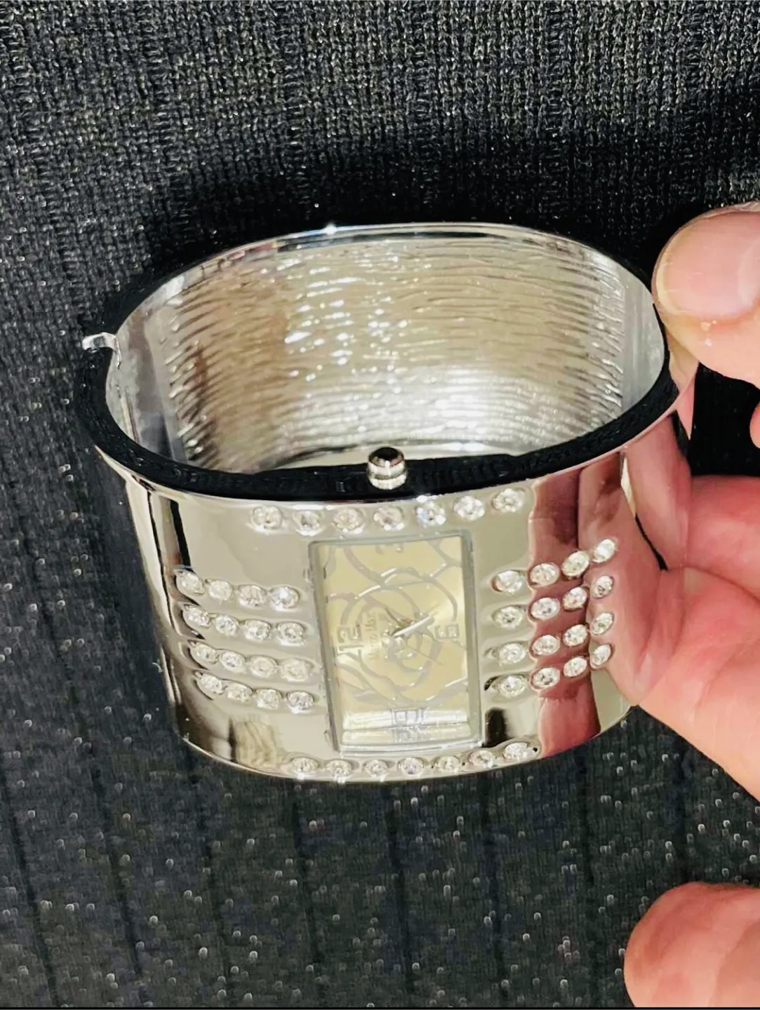 Mother of Pearl in Stainless Steel Back bracelet /Watch image indicator(2)