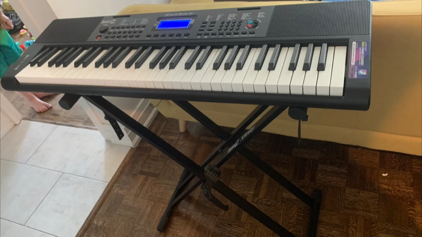 RockJam RJ461 Keyboard with Stand and Books thumbnail