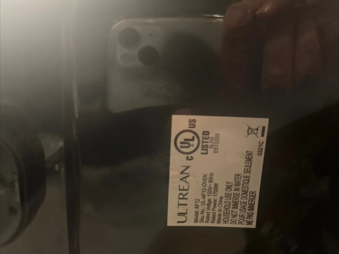 Ultrean AF12 Air Fryer image indicator(5)