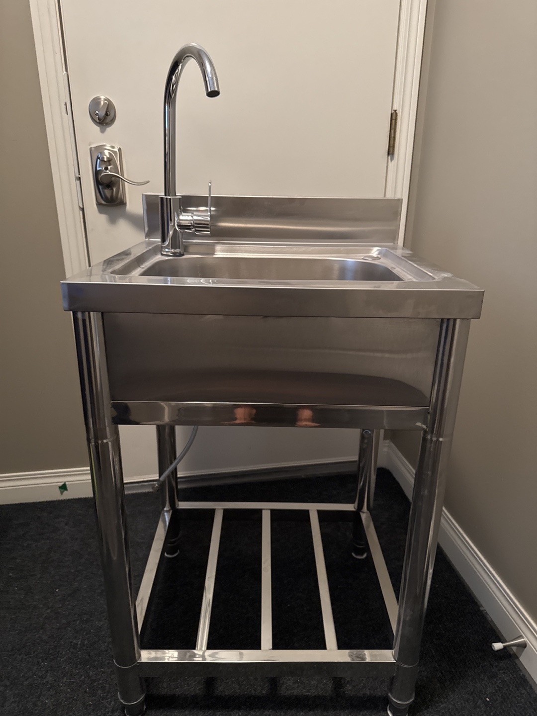Stainless Steel Utility Sink with faucet