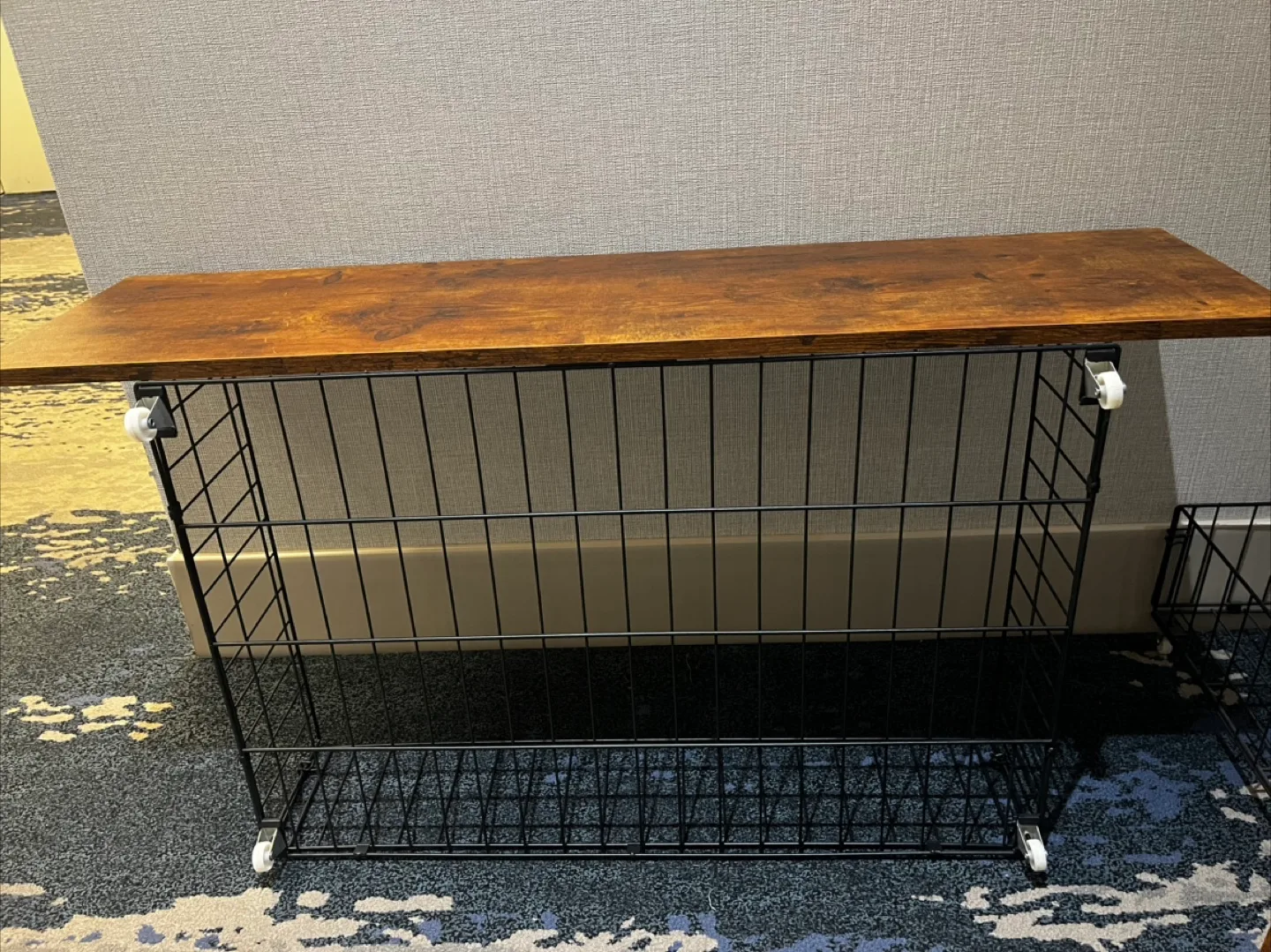 4 Wood & Metal Wire Basket Drawer Organizer image indicator(6)