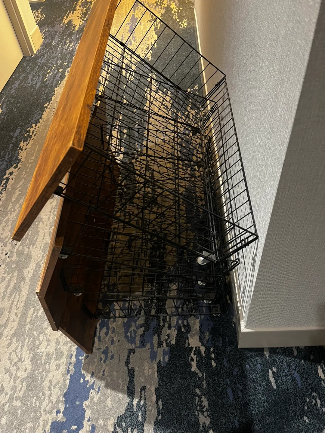 4 Wood & Metal Wire Basket Drawer Organizer image indicator(2)