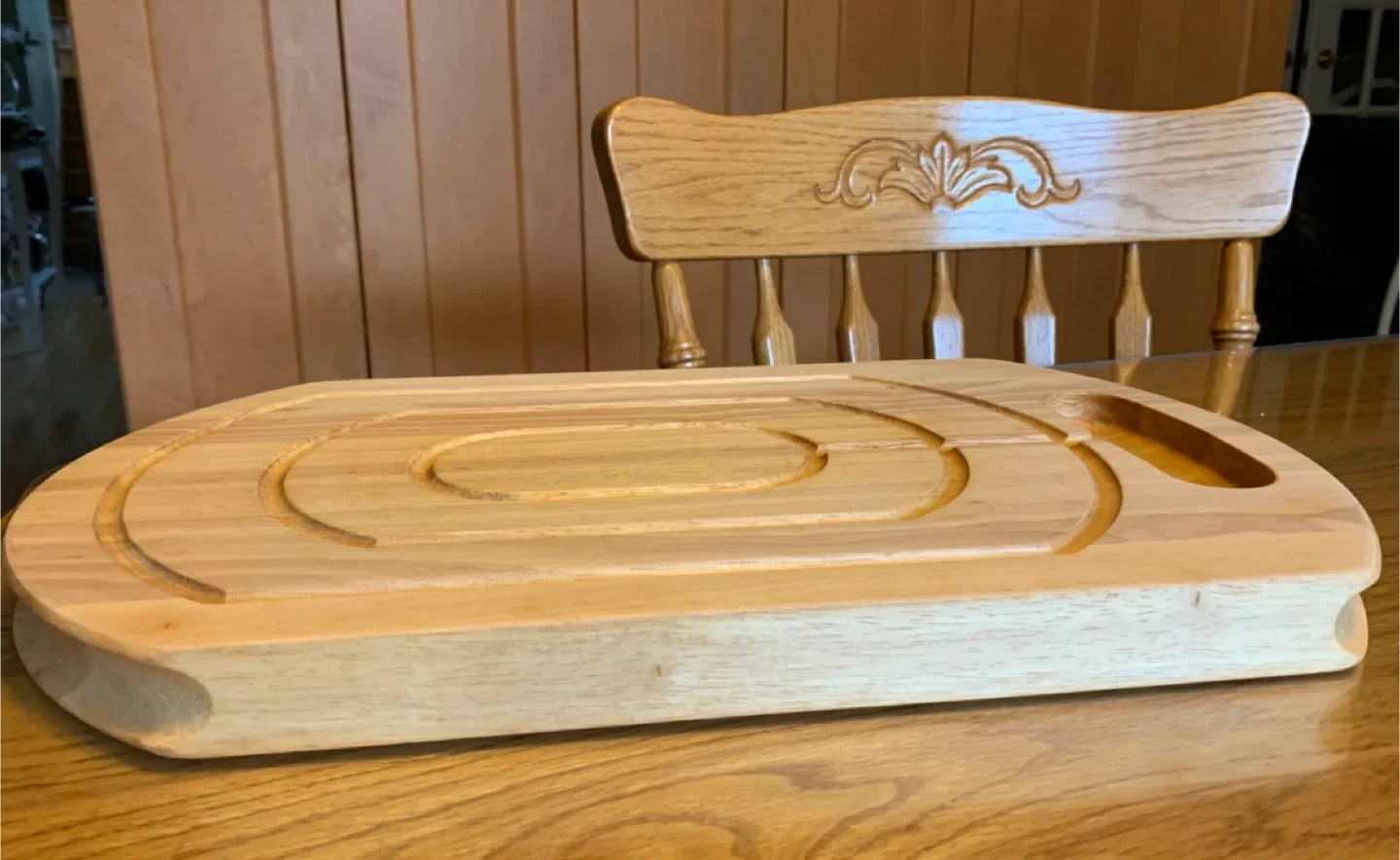 Wooden Carving Board - 18" x 11" image indicator(3)