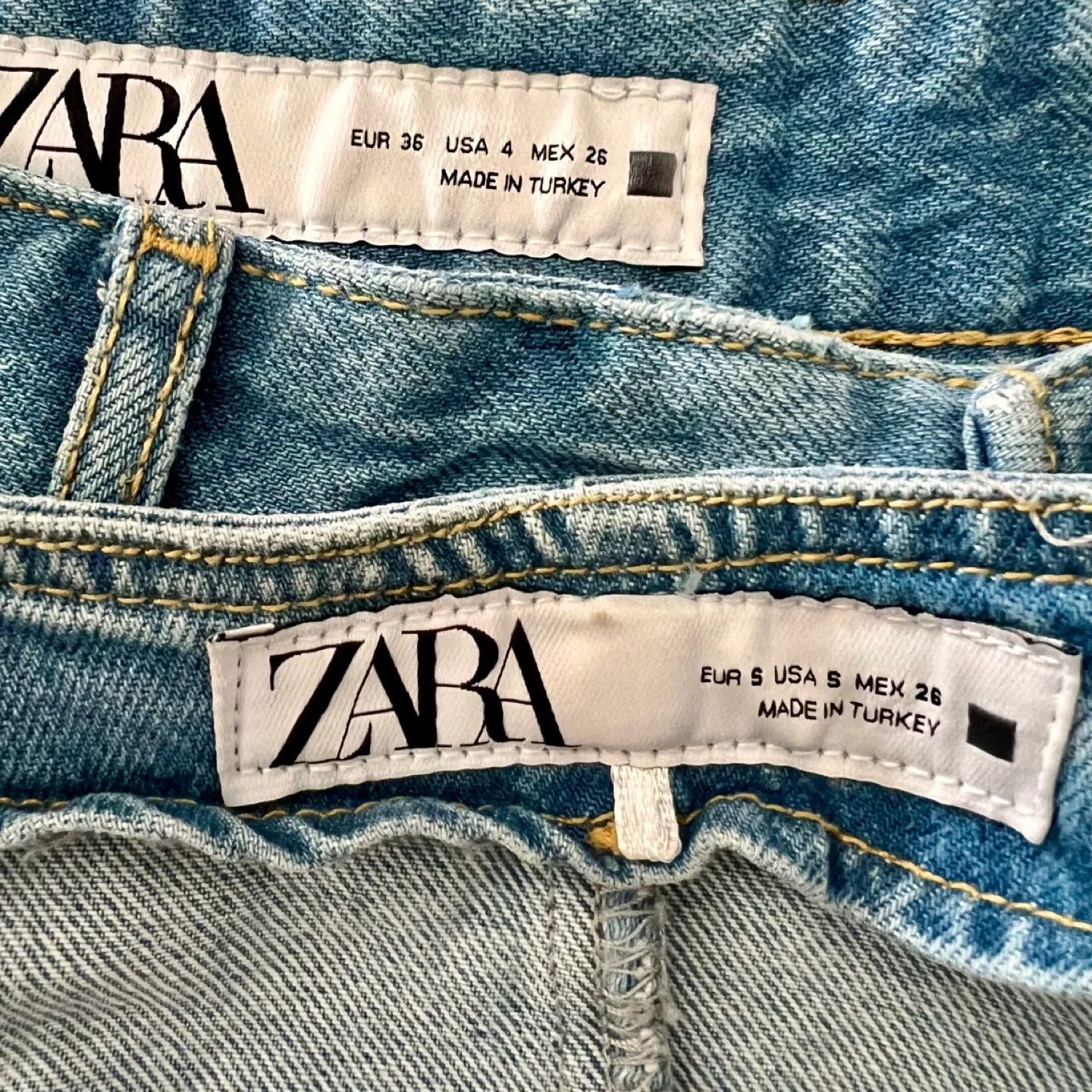 Zara Denim Vest & Shorts Set image indicator(3)