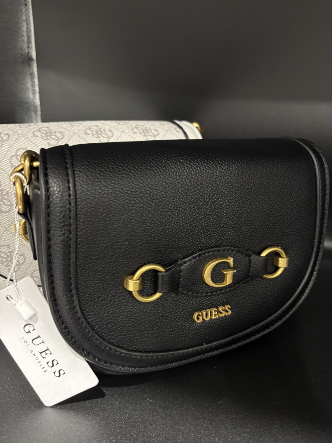 Guess Black / white Leather Bag - photo 2