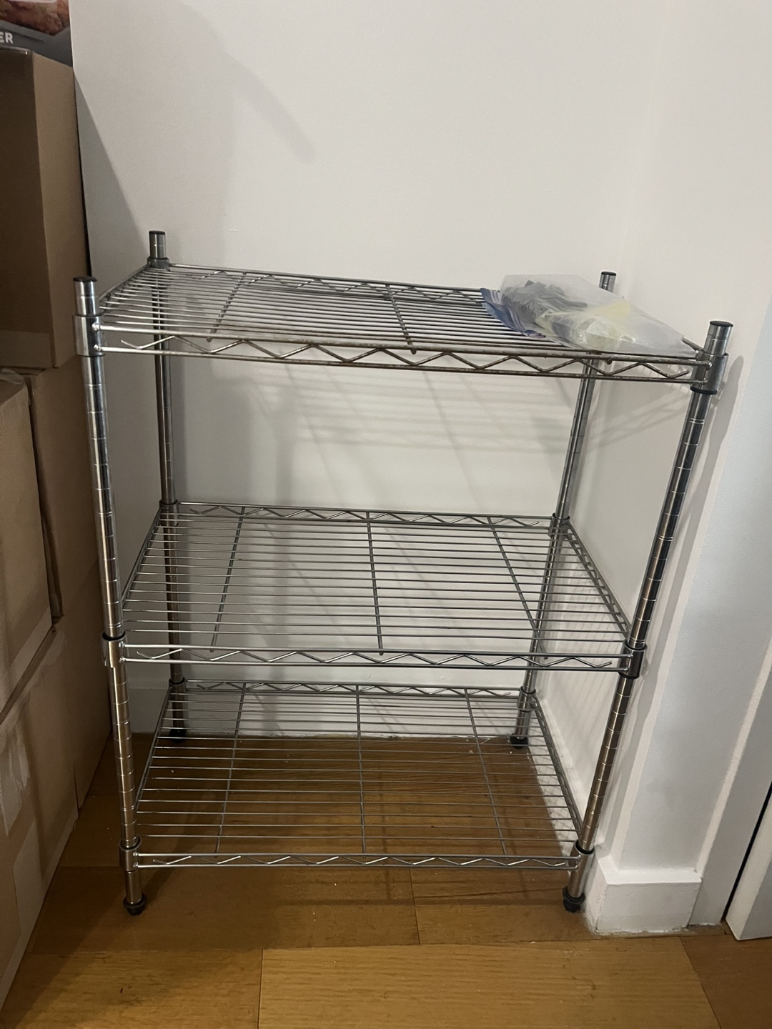Small Metal 3-Tier Rack