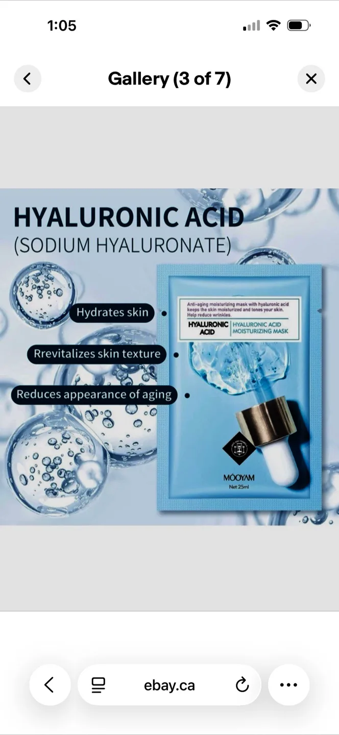 MOOYAM Hyaluronic Acid Moisturizing Mask image indicator(2)