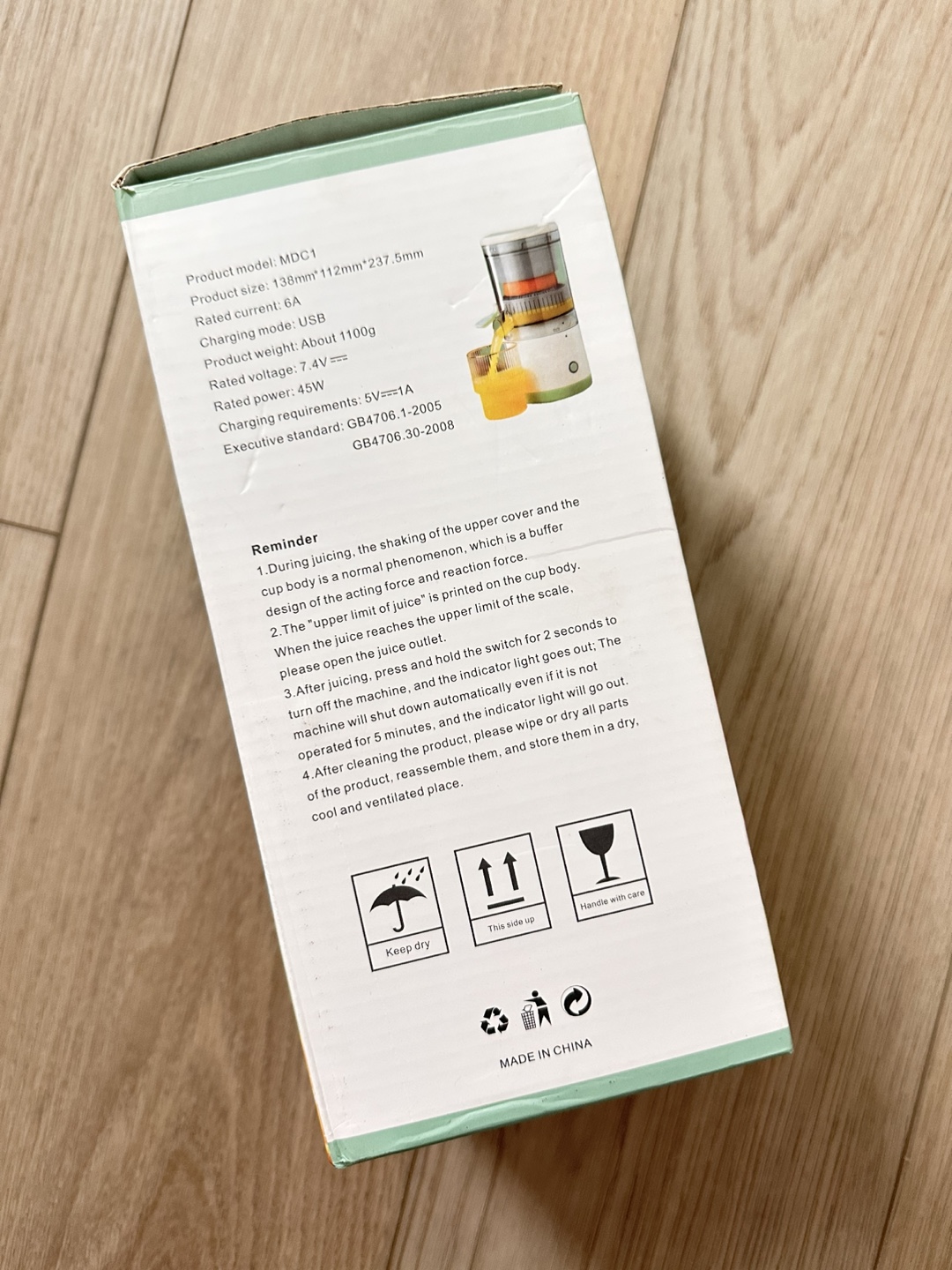 Portable USB Rechargeable Citrus Juicer - photo 4