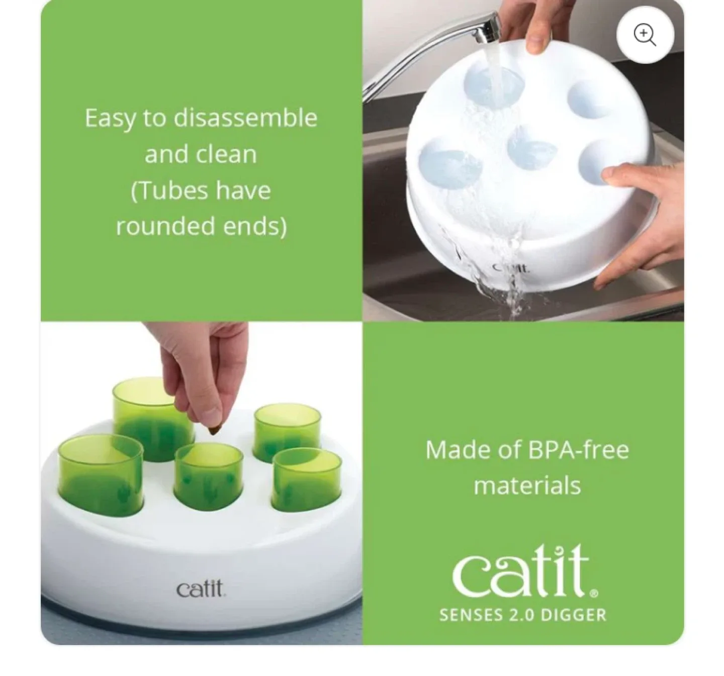 Catit Senses 2.0 Digger - Interactive Feeder image indicator(7)