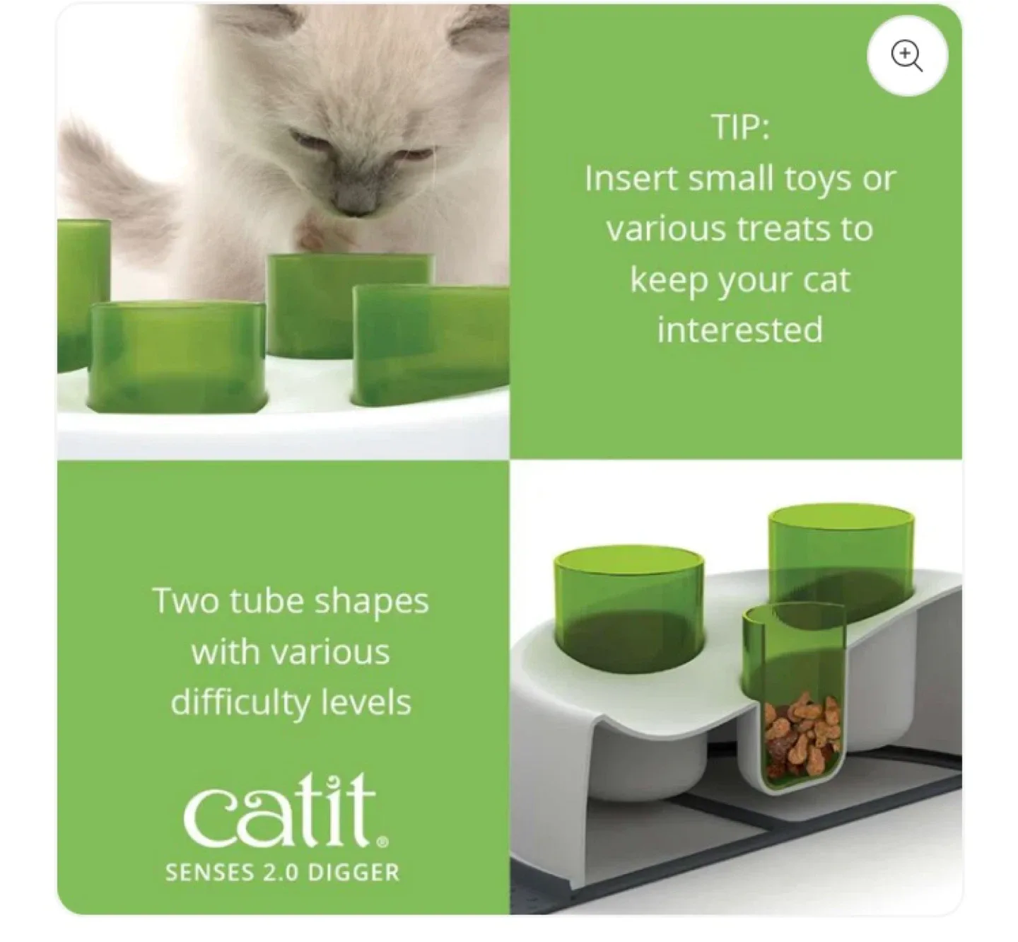 Catit Senses 2.0 Digger - Interactive Feeder image indicator(8)