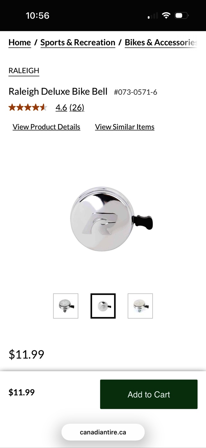 Raleigh Deluxe Bike Bell - photo 2