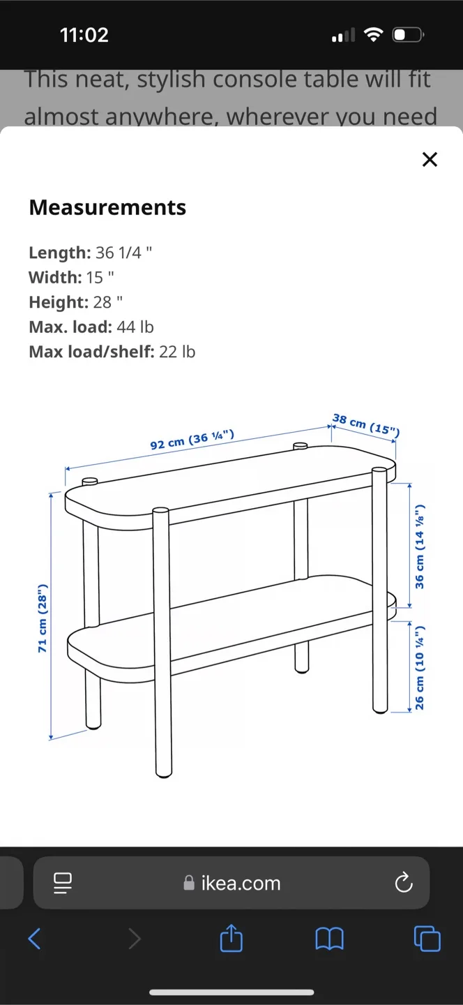 IKEA Console Table image indicator(5)