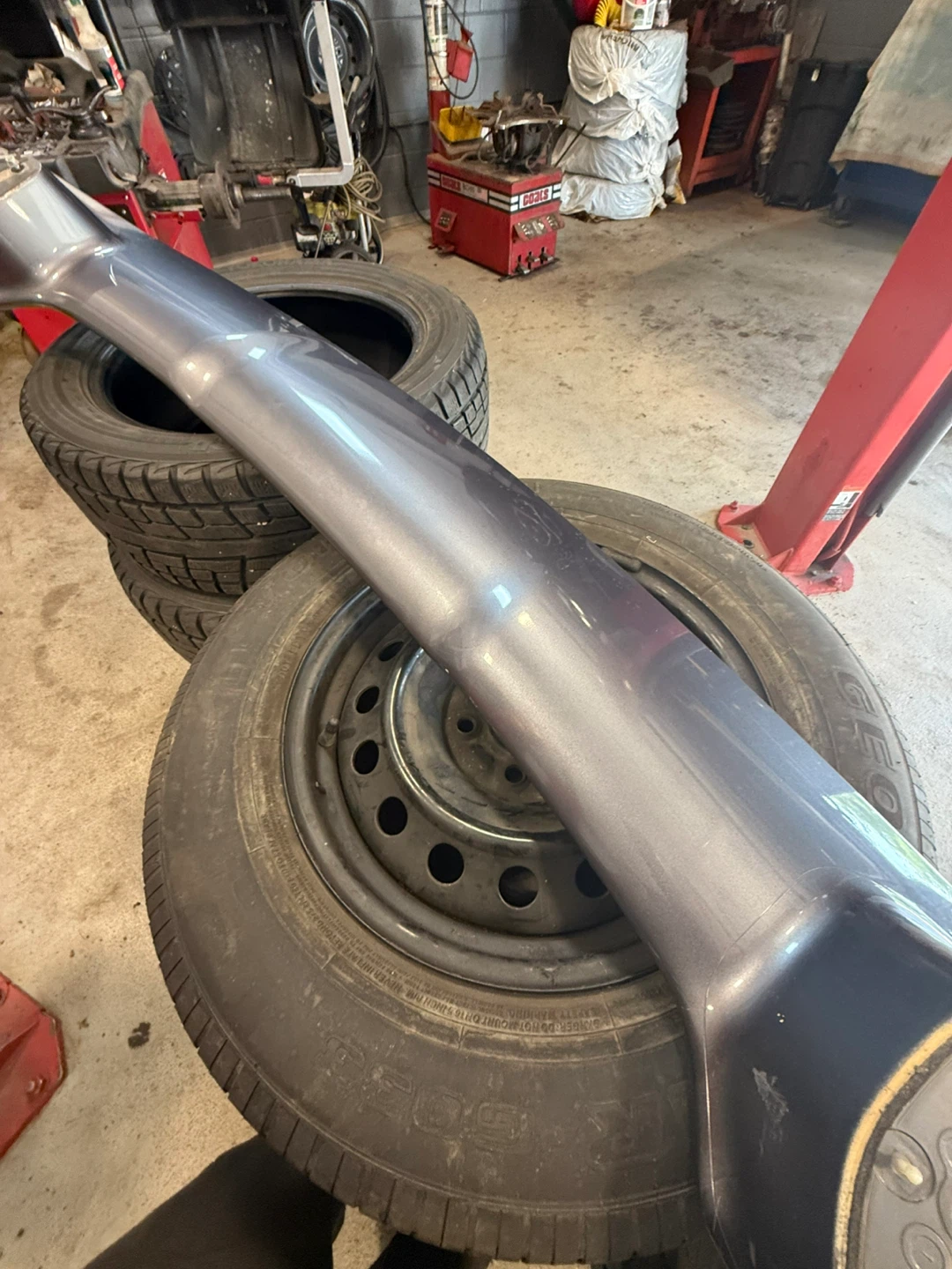 2010 Mitsubishi Lancer grey spoiler - photo 3