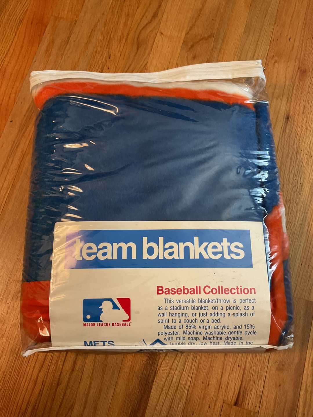 Team Blankets Baseball Collection Throw - New in Package!
