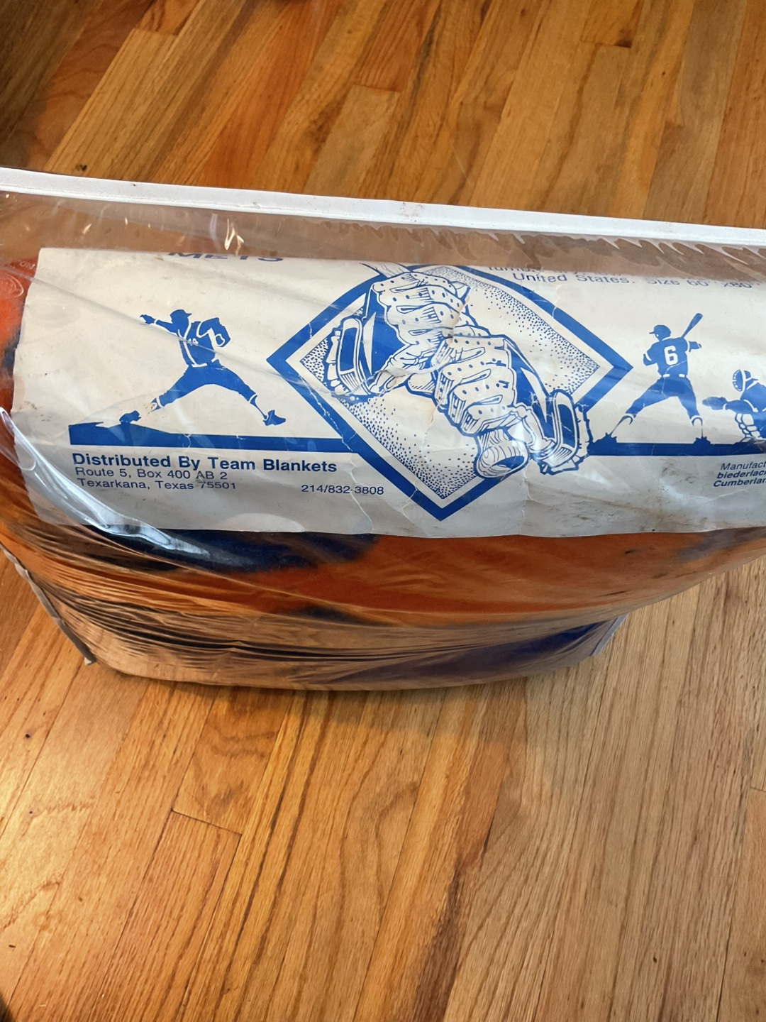 Team Blankets Baseball Collection Throw - New in Package! - photo 2