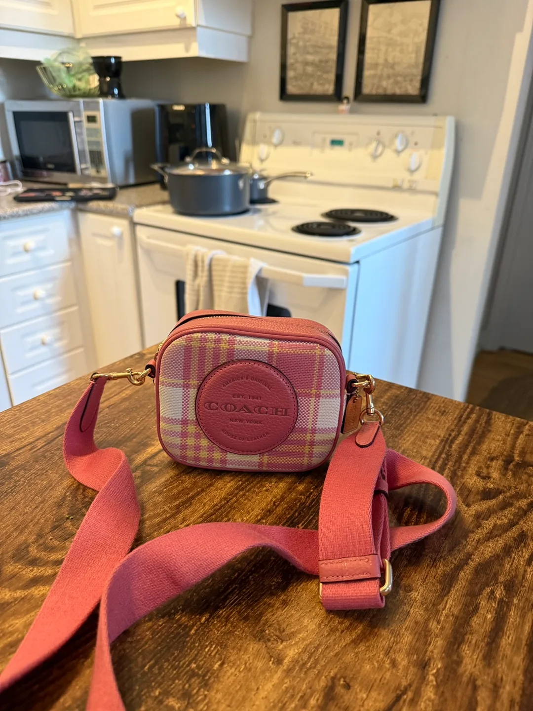 Coach Camera Bag - pink thumbnail