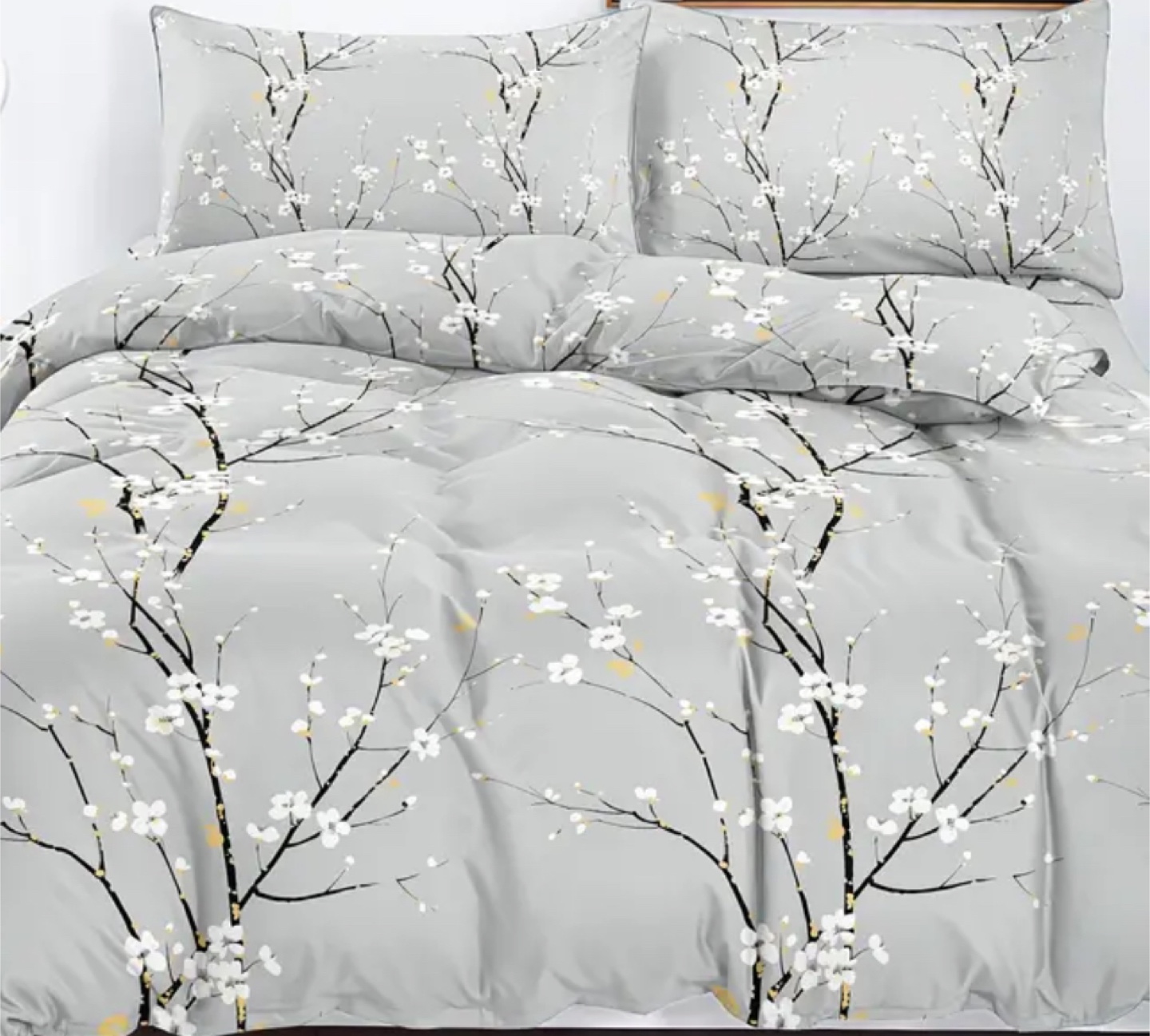 4 pieces Queen size bedding set