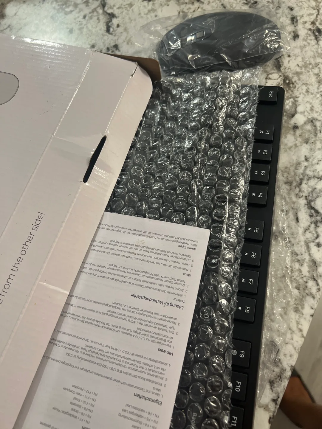 New Wireless Keyboard and Mouse Combo PC230A image indicator(2)